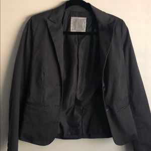 Old Navy dark gray blazer.